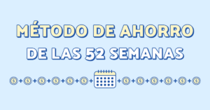 portada método de ahorro de las 52 semanas