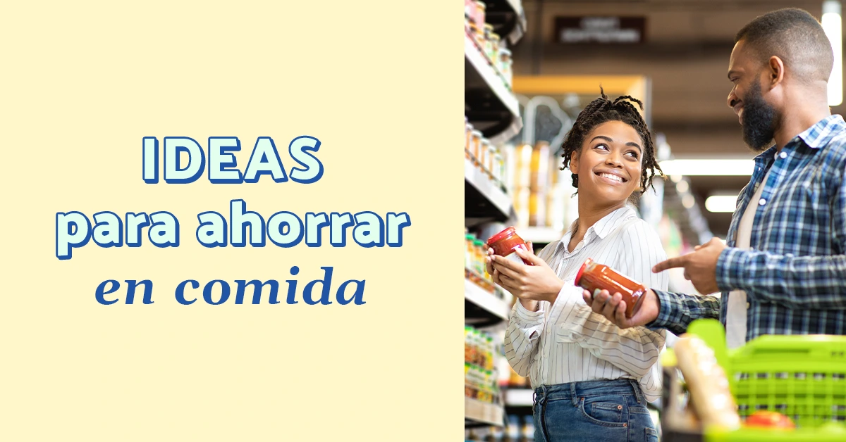 pareja haciendo la compra