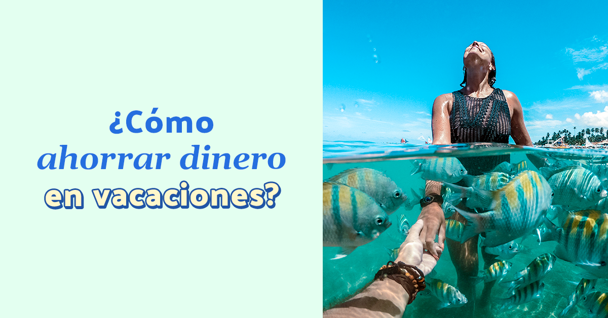 mujer de vacaciones