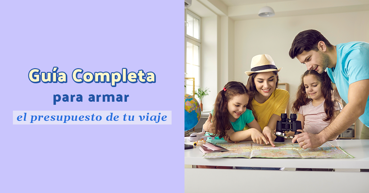 familia planificando viaje